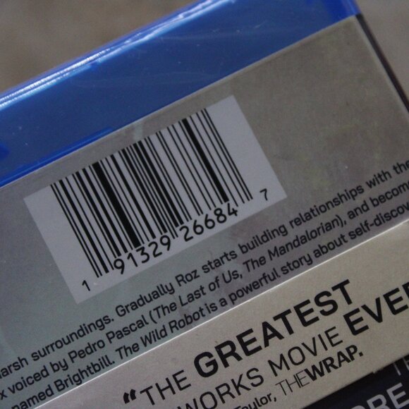 The Wild Robot 2 Disc 4k+Blu-ray +Dig with Slipcover Movie Collectors Edition - Picture 4 of 4